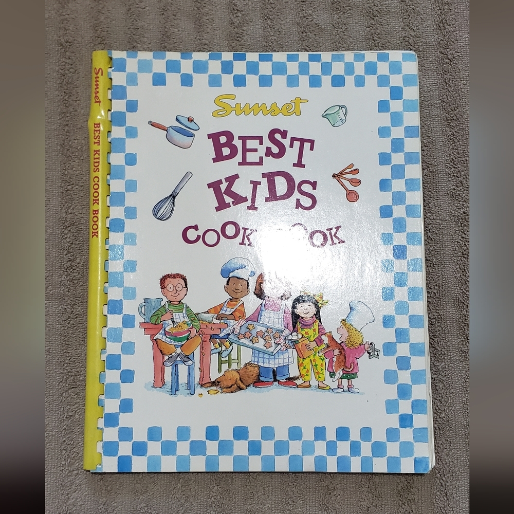 Sunset Best Kids Cookbook by the sunset Editors